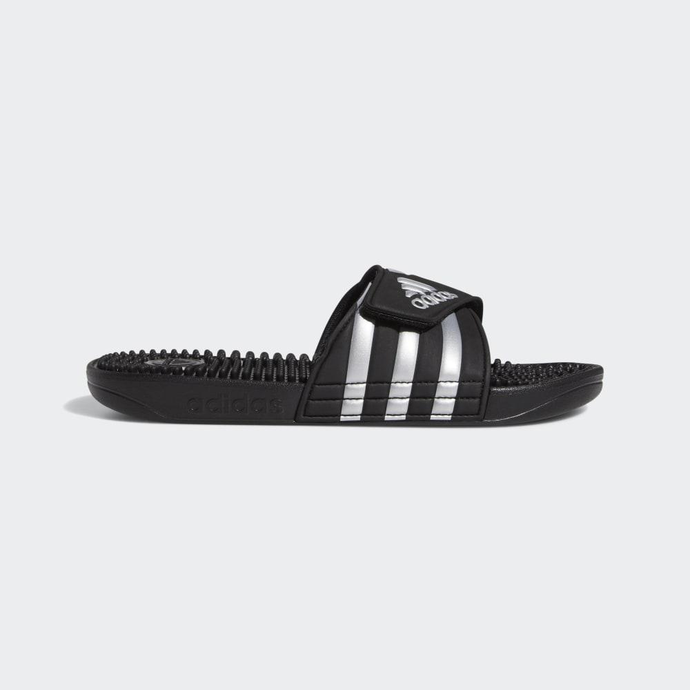 Papuci Adidas Adissage Dama Romania - Negrii/Argintii Metal G28843